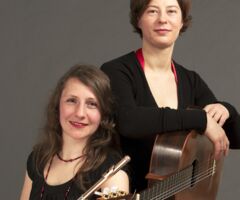 Duo Les Alliées: Anna Friederike Potengowski (Flöte) & Tina Klement (Gitarre)